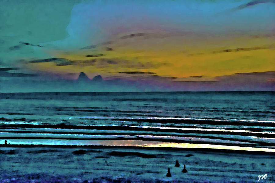 Ocean Sunrise View Photograph