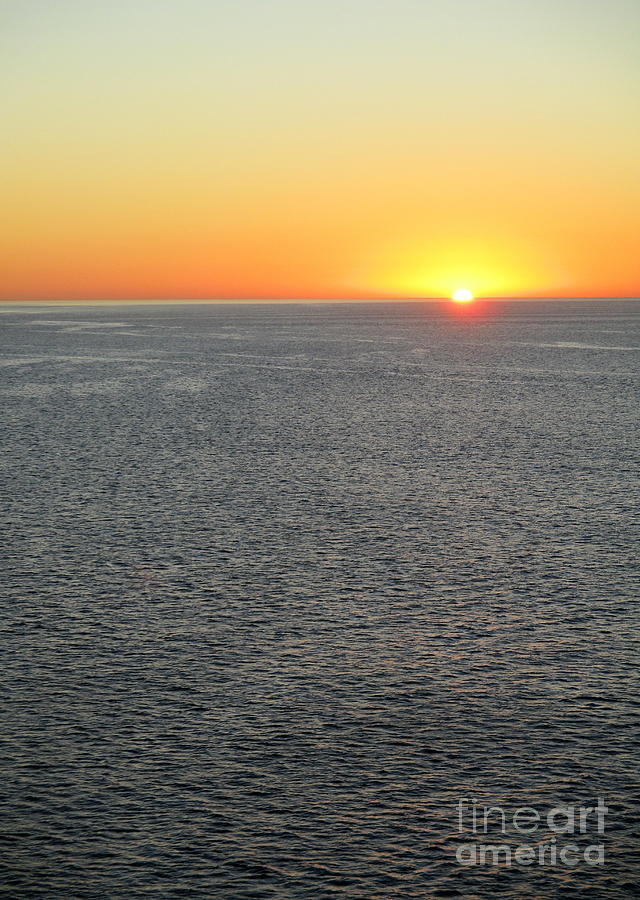 Ocean Sunset 12 Photograph by Randall Weidner