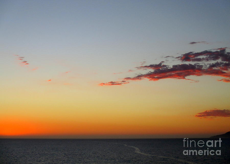 Ocean Sunset 22 Photograph by Randall Weidner
