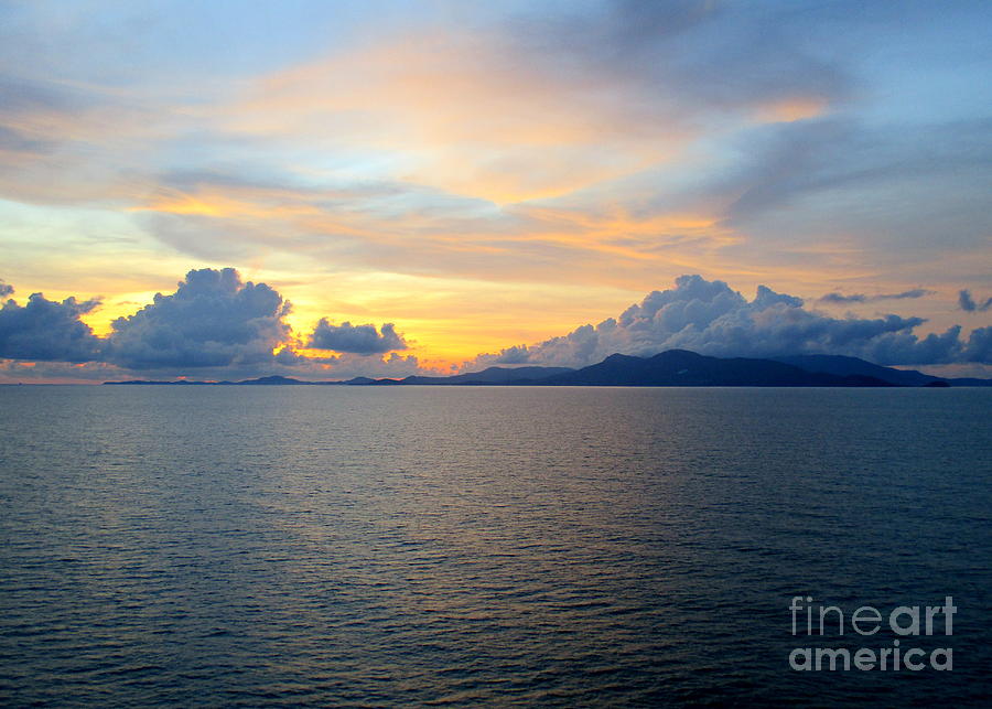 Ocean Sunset 24 Photograph by Randall Weidner