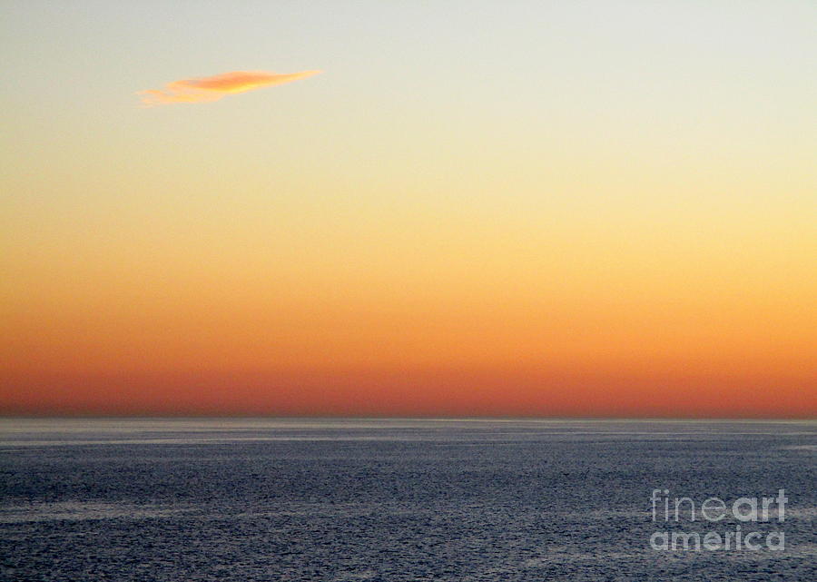 Ocean Sunset 6 Photograph by Randall Weidner