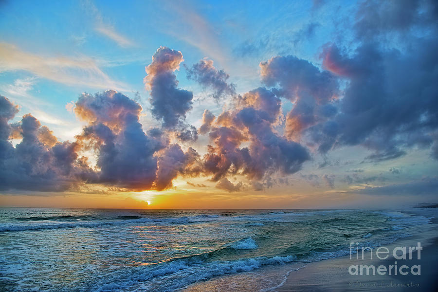 Ocean Sunset Photograph by David Arment
