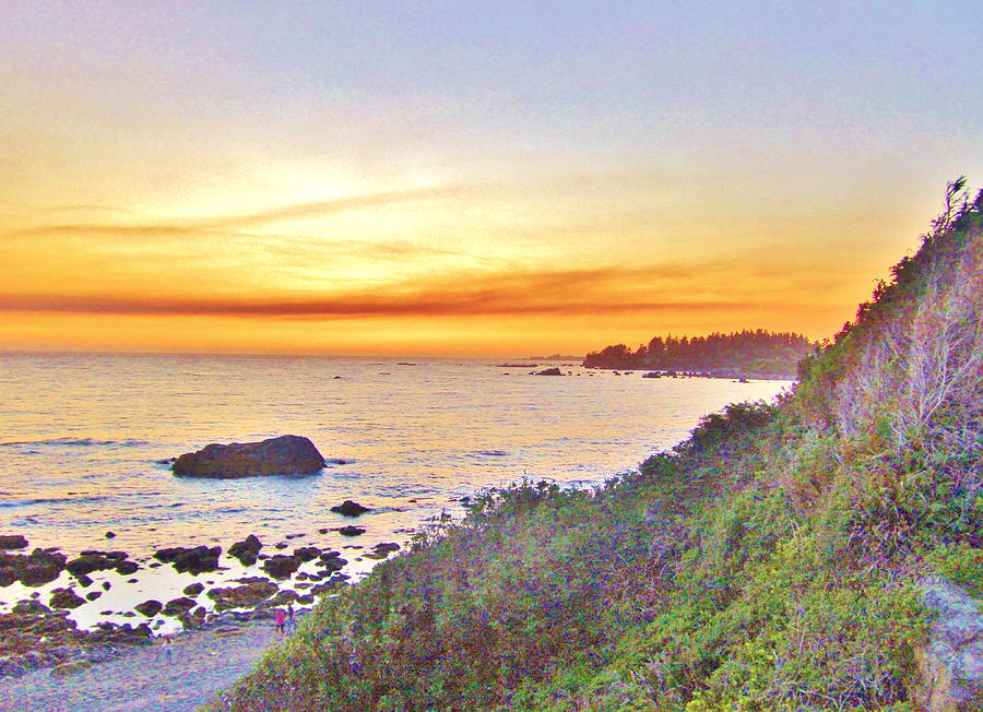 Ocean Sunset Photograph by Marilyn Diaz