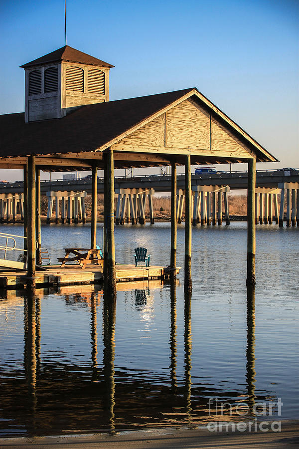 Ocean View Boathouse Photograph by Patrick Dablow