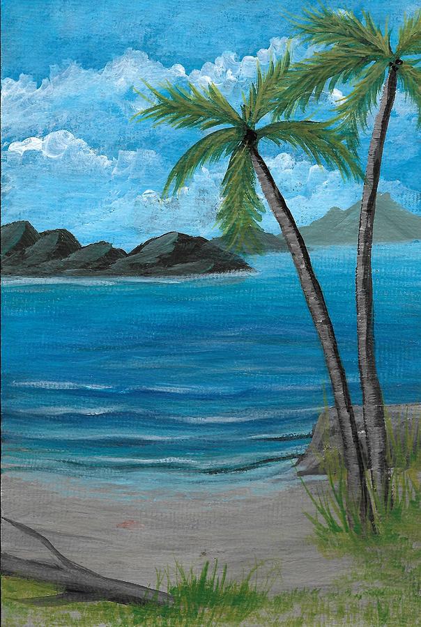 Ocean View Painting by Sheri Keith