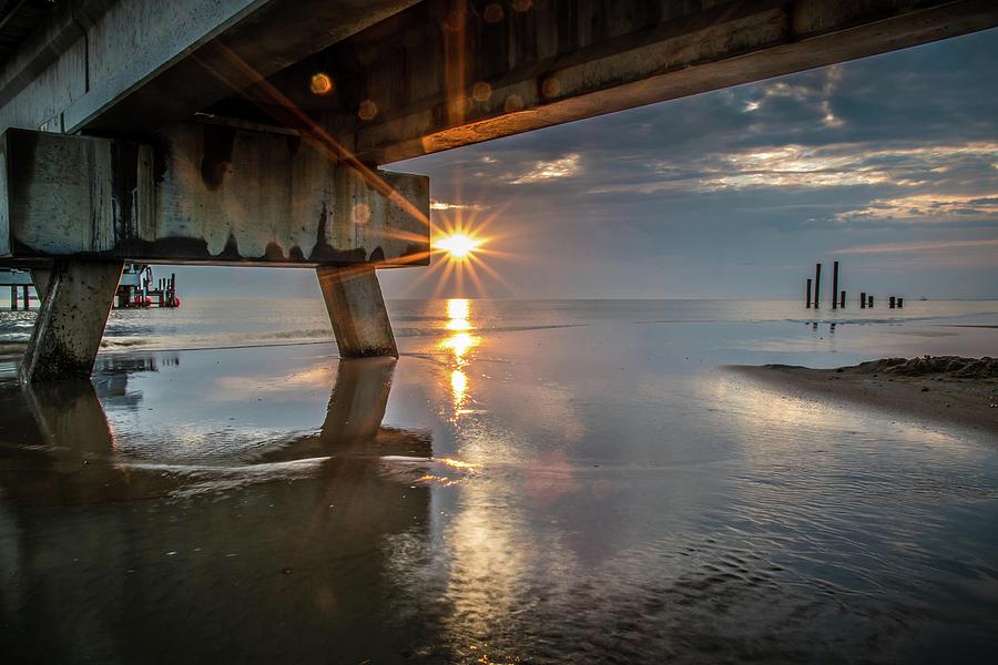 Ocean View Sunrise Photograph by Larkins Balcony Photography