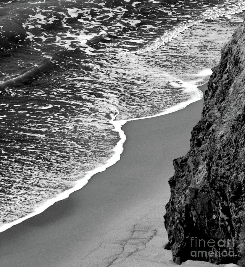 Ocean Wave on Shore Photograph by Kimberly Blom-Roemer