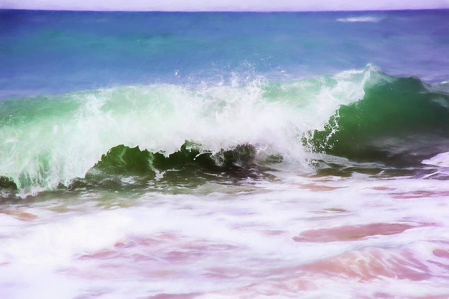 Ocean Waves Abstract Photograph