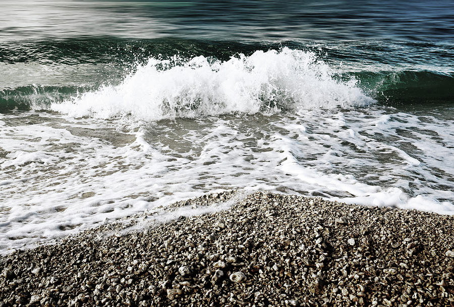 Beach Photograph - Ocean Waves II by Kristian Gallagher