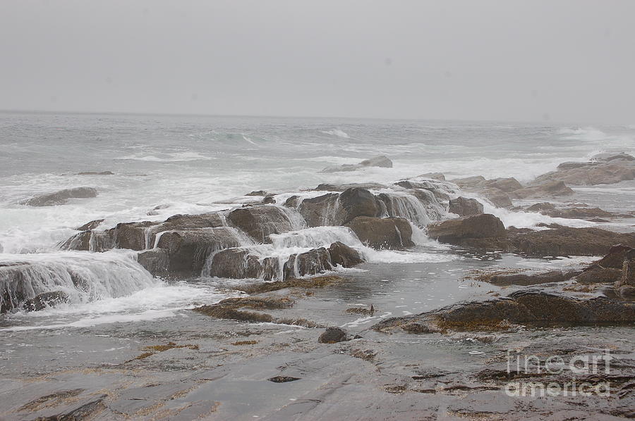 Ocean waves over rocks by Frank Stallone Ocean waves over rocks by Frank Stallone