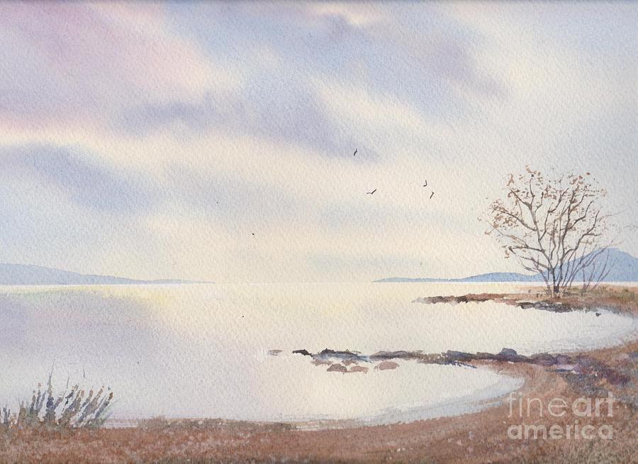 Ocean Painting - Ocean by Watercolor Meditations Ocean Painting - Ocean by Watercolor Meditations