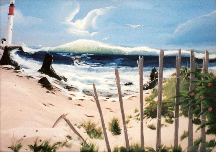 Oceans Breez Painting by Susan Roberts