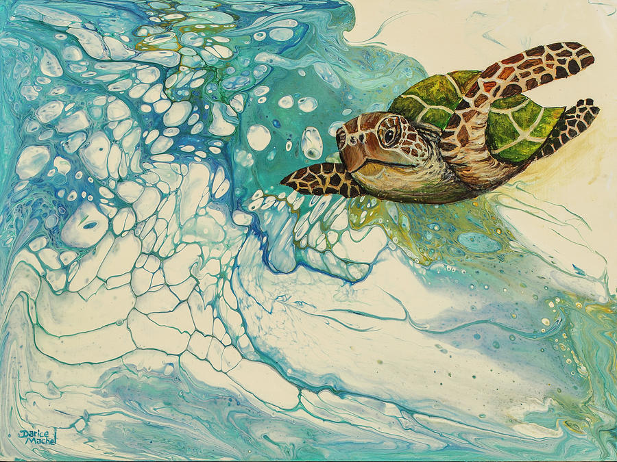 Oceans Call Painting by Darice Machel McGuire