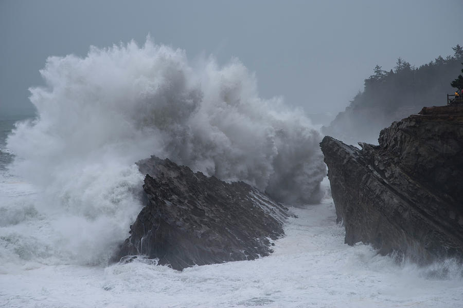Oceans Fury Photograph by Steven Clark