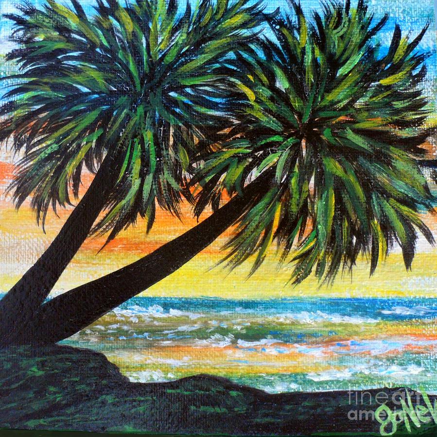 Oceanside Delight Painting by JoNeL Art - Fine Art America