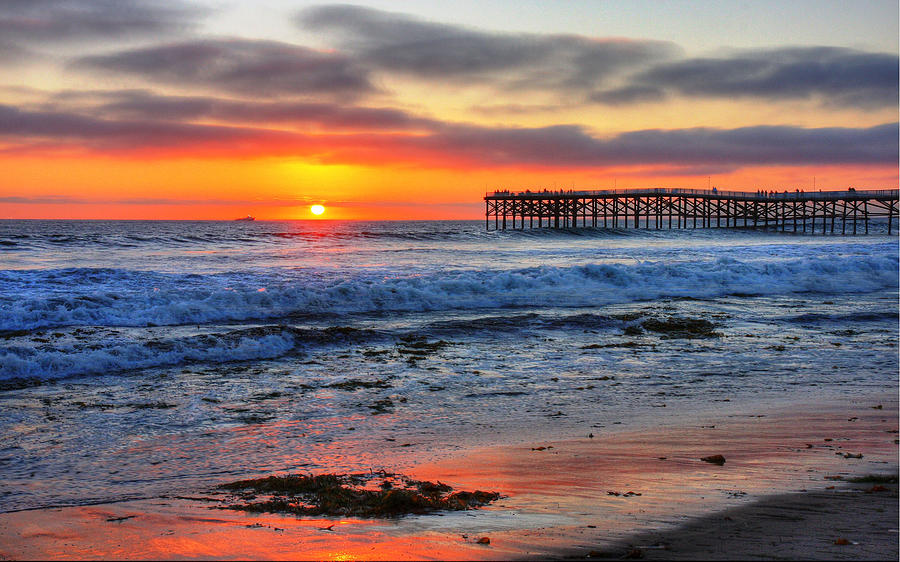 Oceanside Sunset Photograph By Mark Beliveau