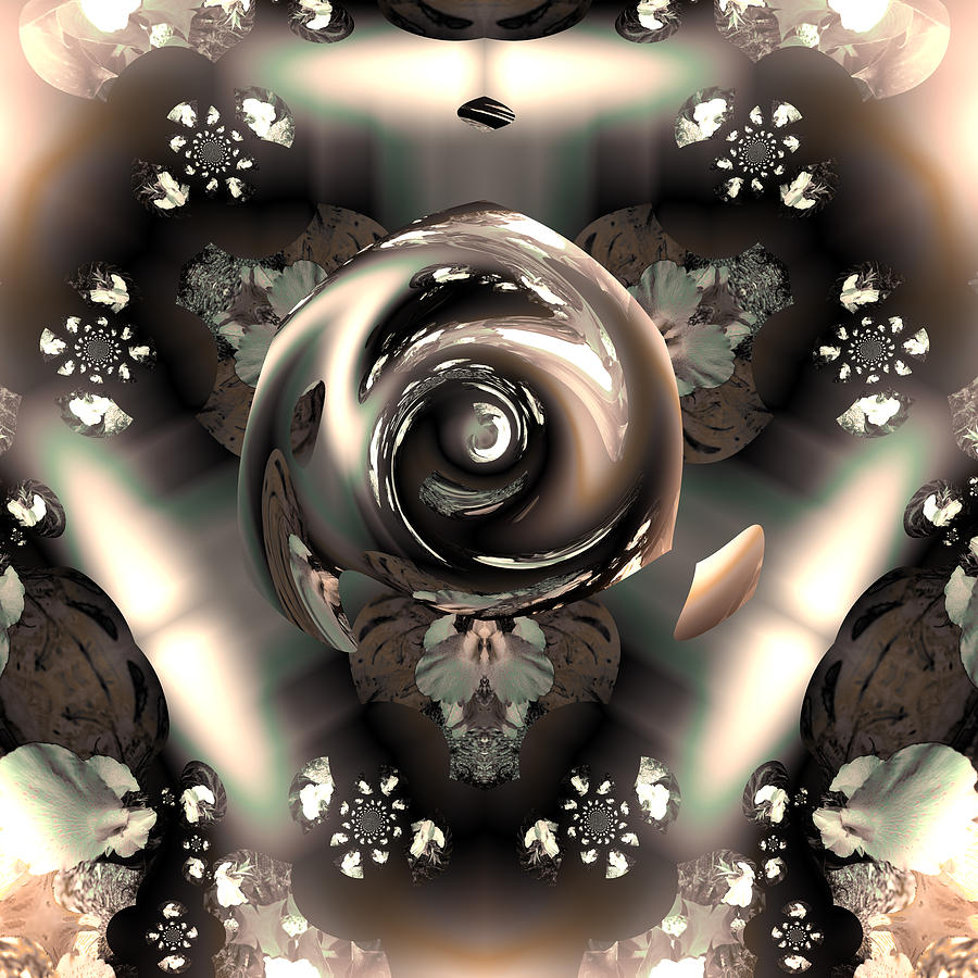 Abstract Digital Art - OCF 391 The fragrance of thought by Claude McCoy