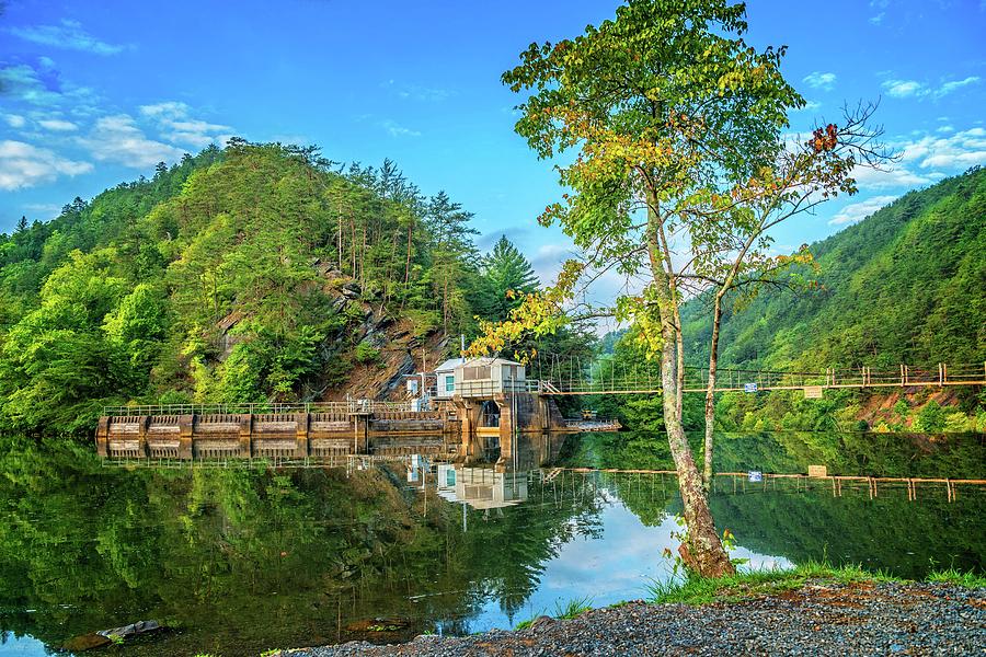 Ocoee River Dam #2 side view Photograph by Sandra Burm - Pixels