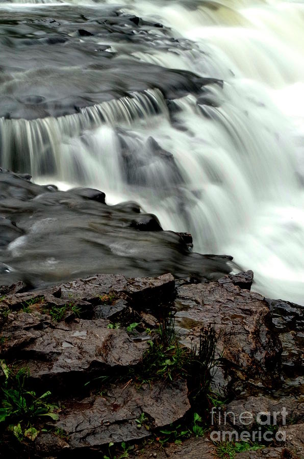 Ocqueoc Falls Photograph by Randy Pollard
