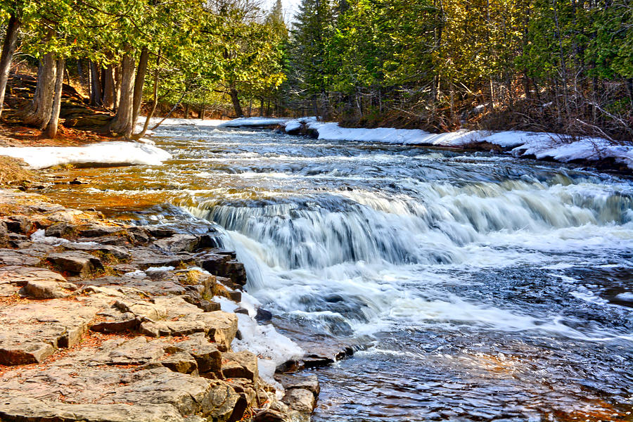 Ocqueoc Falls Photograph by Rick Jackson - Fine Art America