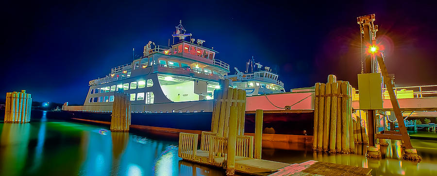 Ocracoke Island Ferry Photograph