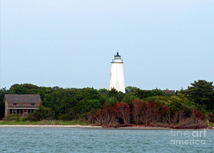 Ocracoke Island Lighthouse Photograph by Lydia Holly