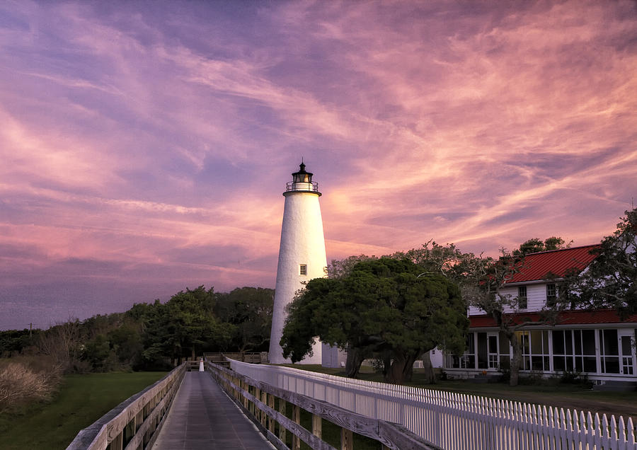 Ocracoke Lighthouse 01 Photograph by Jim Dollar