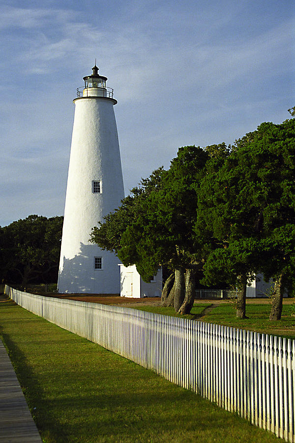 Ocracoke Lighthouse Photograph by Don Mennig
