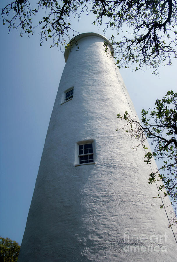 Ocracoke Lighthouse Tower Photograph by Jill Lang