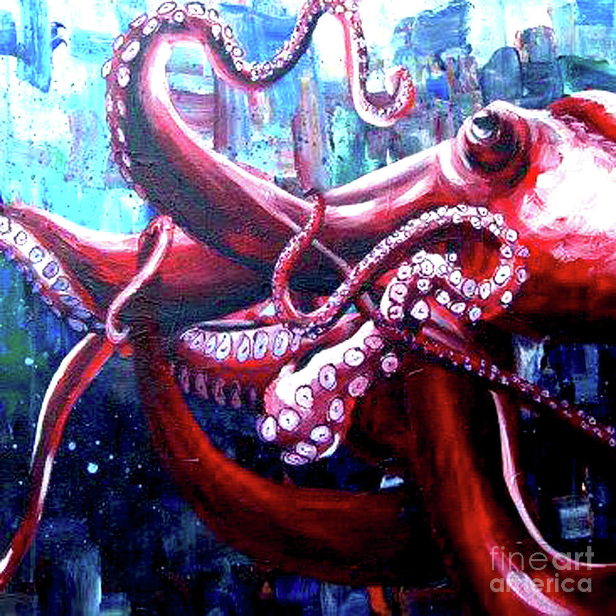 Octapus SoulBeats with Murmur Painting by Kasey Jones