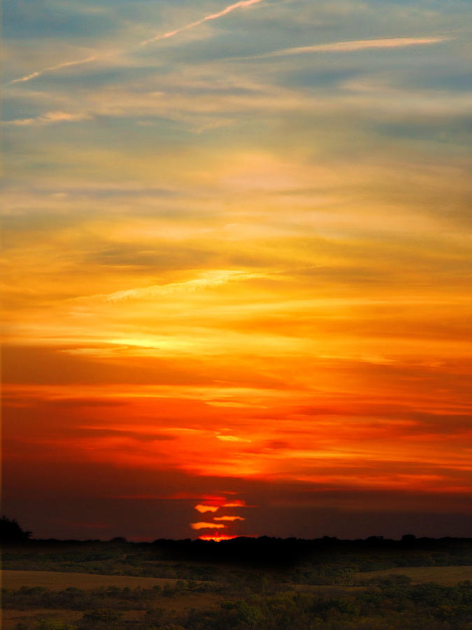 October 30, 2011 Sunset Photograph by Daily Sunrise and Sunset - Fine ...