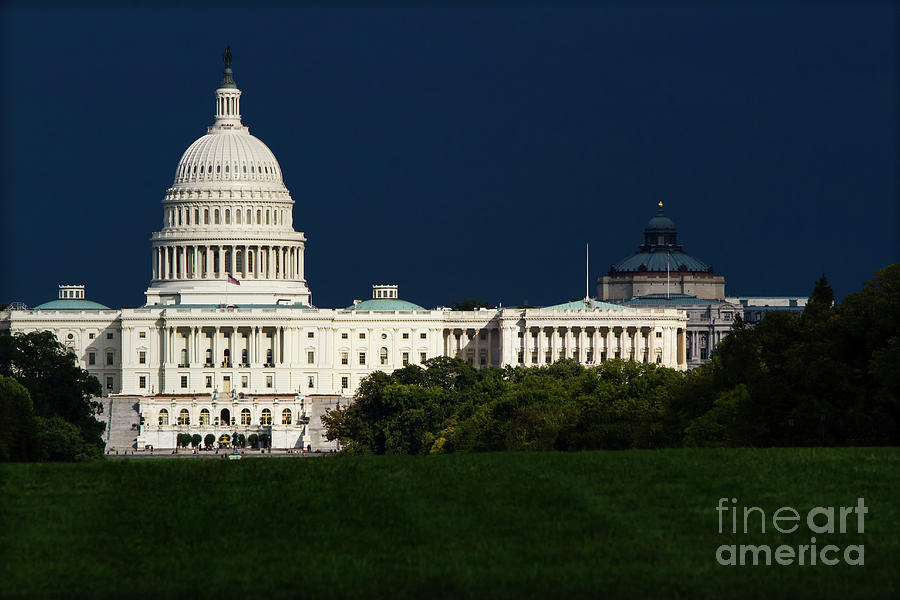October Capitol Photograph by Doug Sturgess