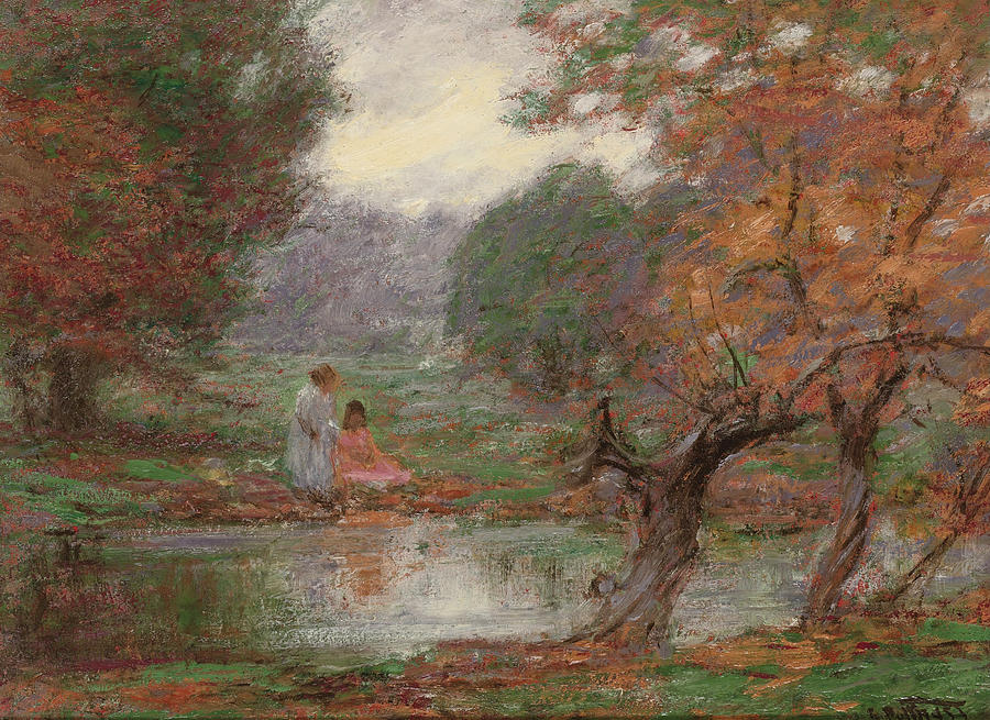October Days Painting by Edward Henry Potthast