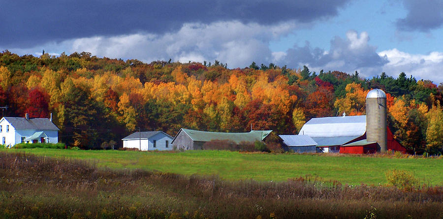 October Farm Photograph by Art Pundt - Fine Art America