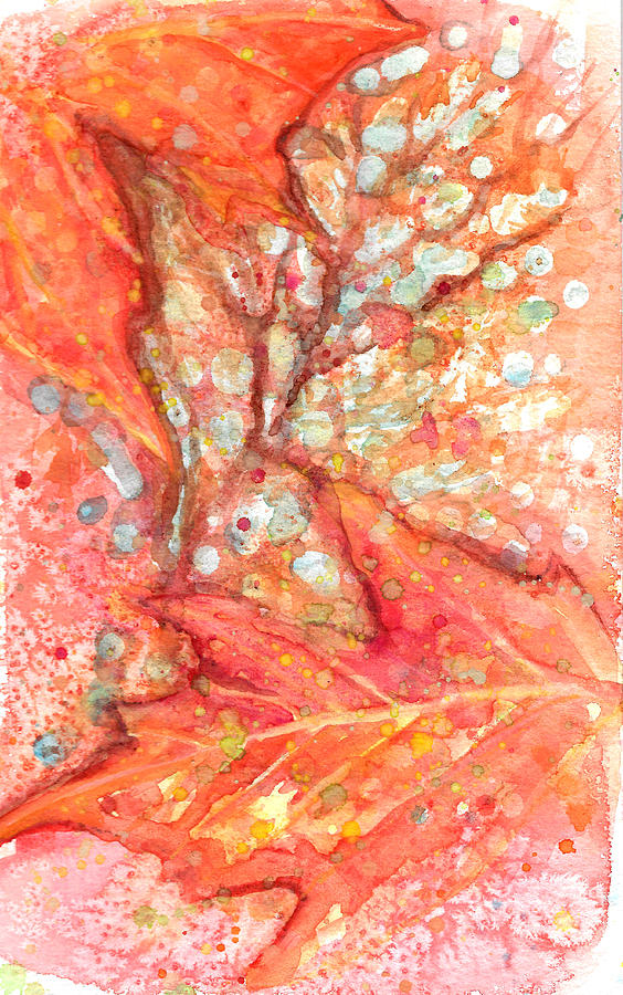 October Glory Maple Painting by Ashley Kujan