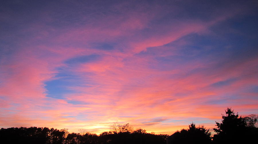 October Sky Photograph by Denise Hoff - Fine Art America