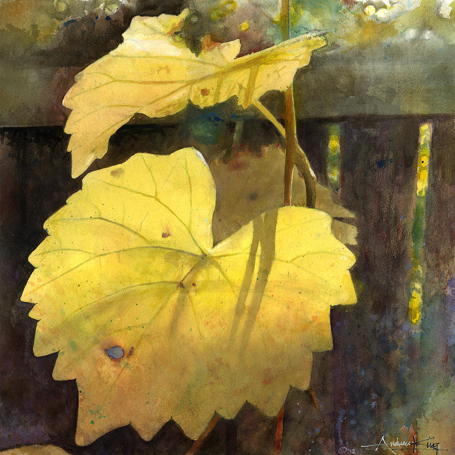 October Sunday Painting by Andrew King