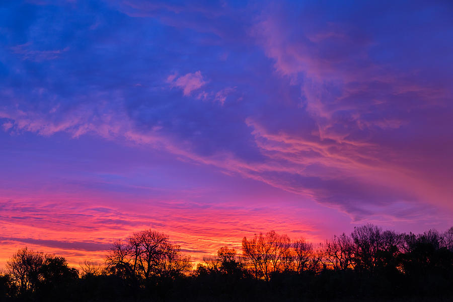 October Sunrise 1 Photograph by Chad Rowe Fine Art America