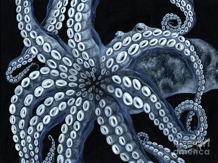 Octopoda Painting by JoAnn Wheeler