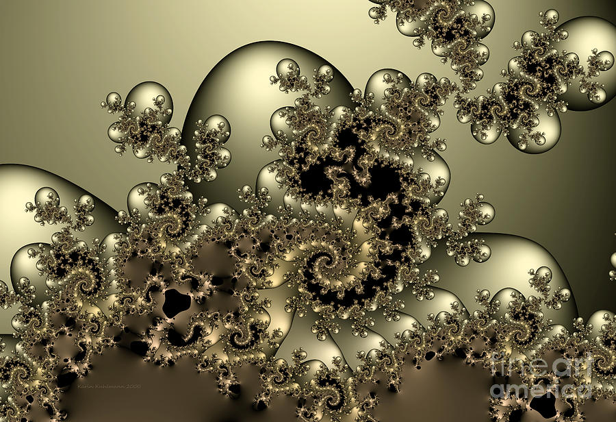 Octopus Digital Art by Karin Kuhlmann