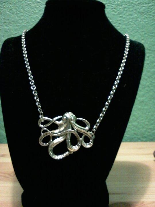 Octopus Jewelry - Octopus Necklace by Kendell Tubbs