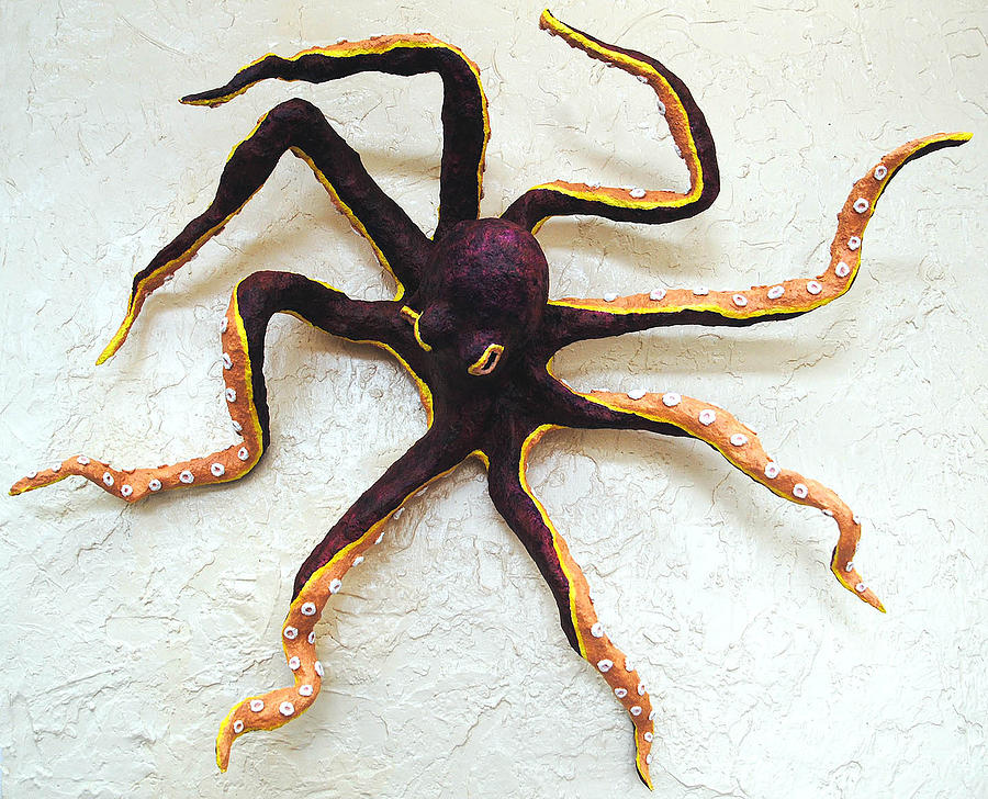 Octopus Sculpture by Vallee Johnson