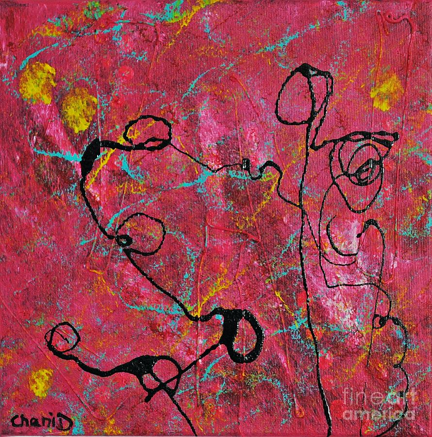 Octopuss dance Painting by Chani Demuijlder