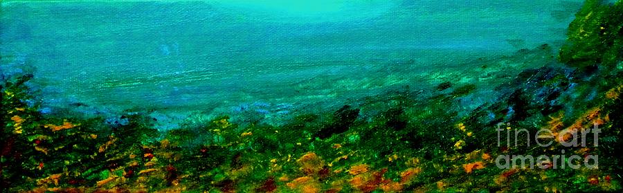 Octopuss Garden - Ocean Series Painting by Tracy Evans Octopuss Garden - Ocean Series Painting by Tracy Evans