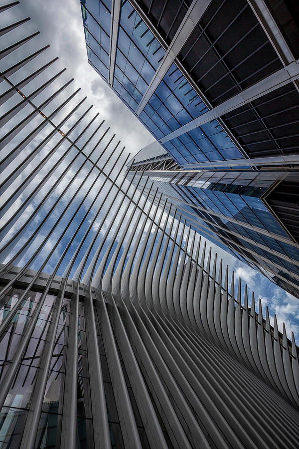 Oculus Center NYC and Highrise Office Building Photograph by Robert Ullmann