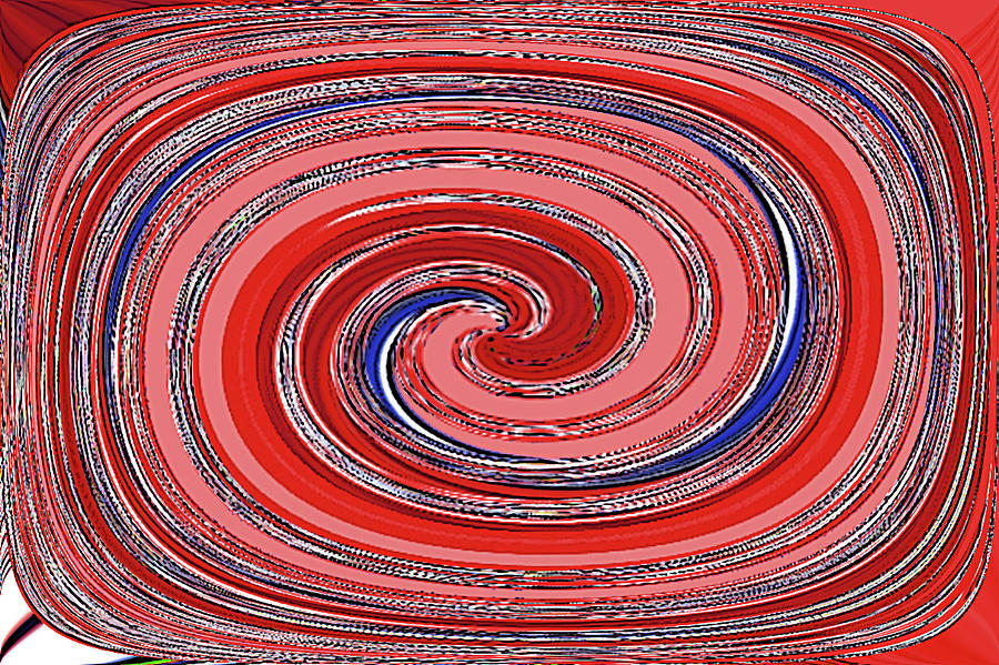 Odd One Abstract.#8630ewpct12 Digital Art by Tom Janca