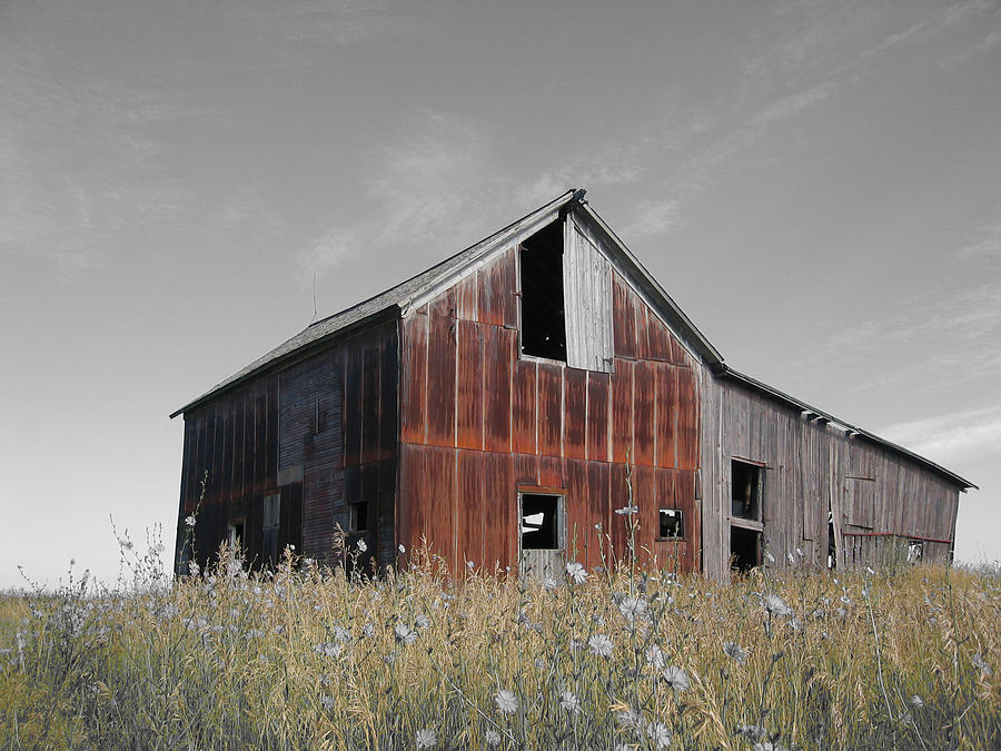 Odell Barn V Photograph by Dylan Punke