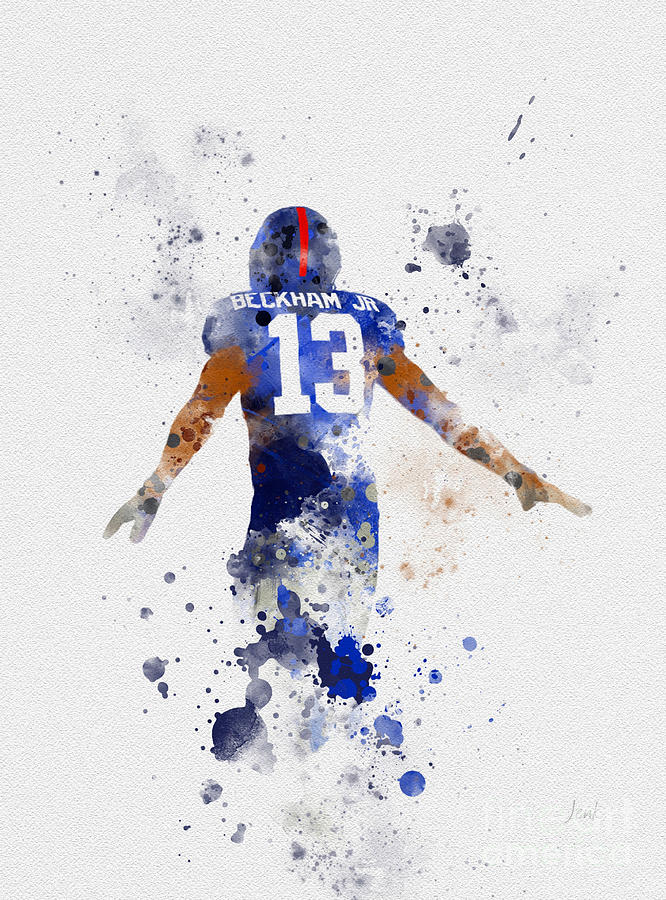 How To Draw Odell Beckham Jr One Handed Catch Step By Step