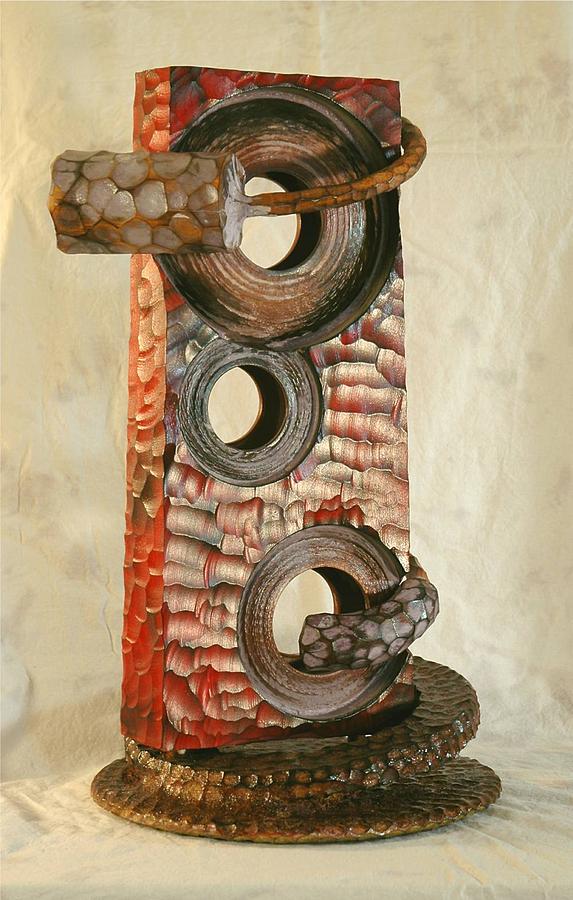 Woodturning Sculpture - Odessy 2009 by Dale Scott