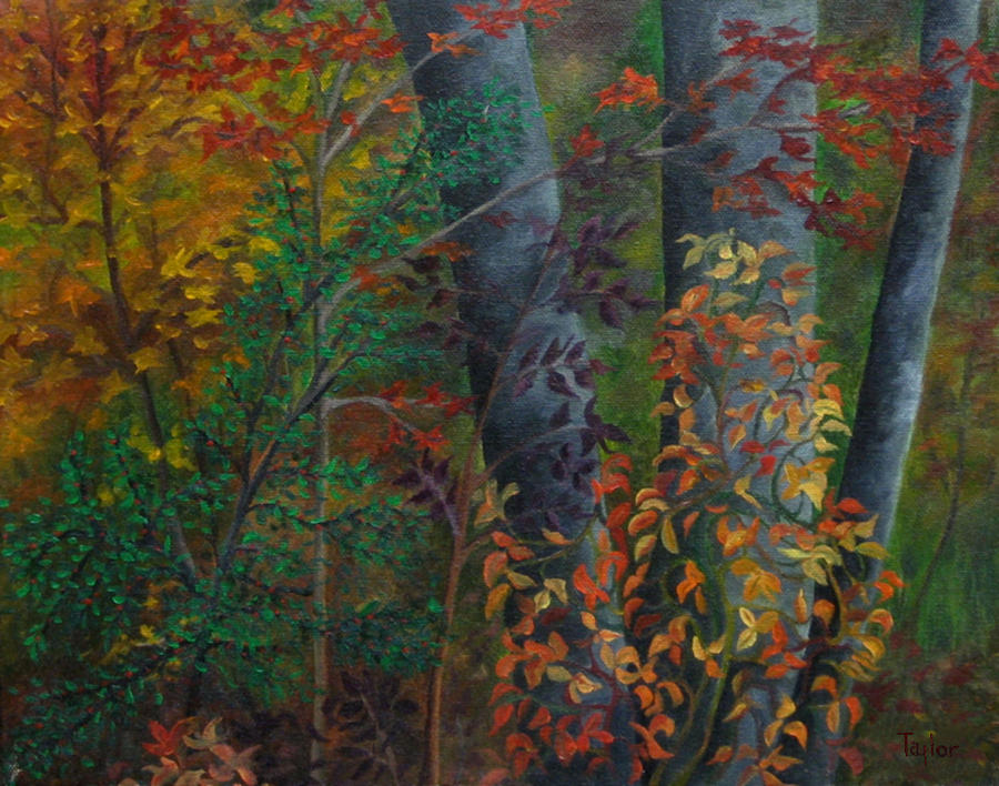 Of Fall Places Painting by FT McKinstry